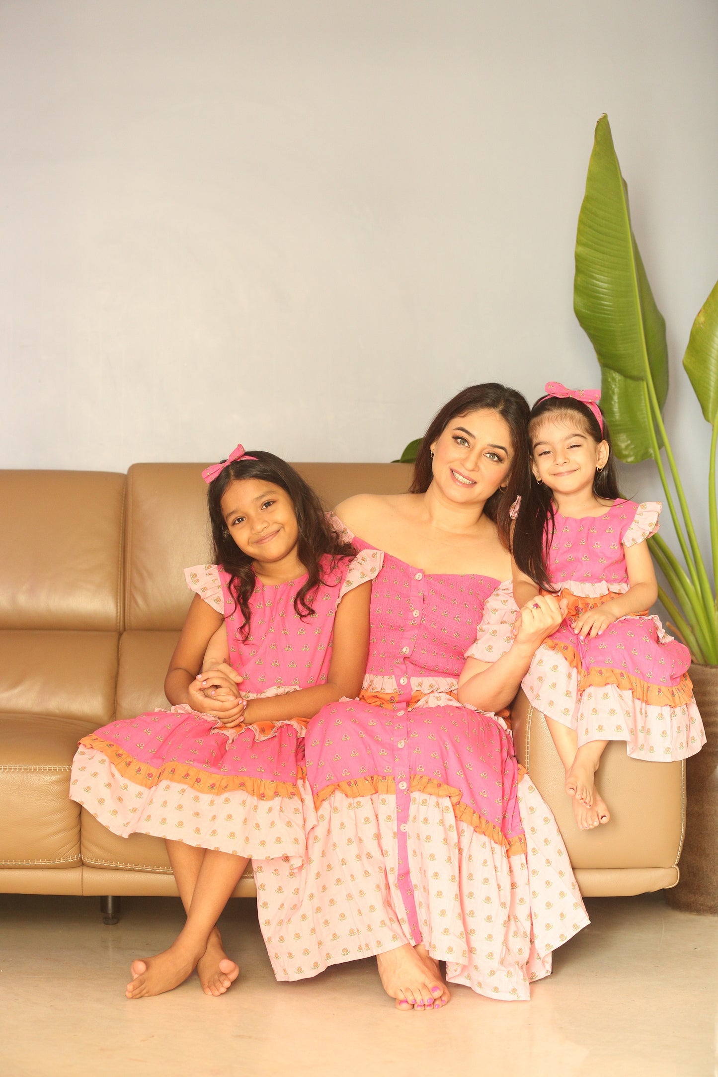 Spring Twinning Dress