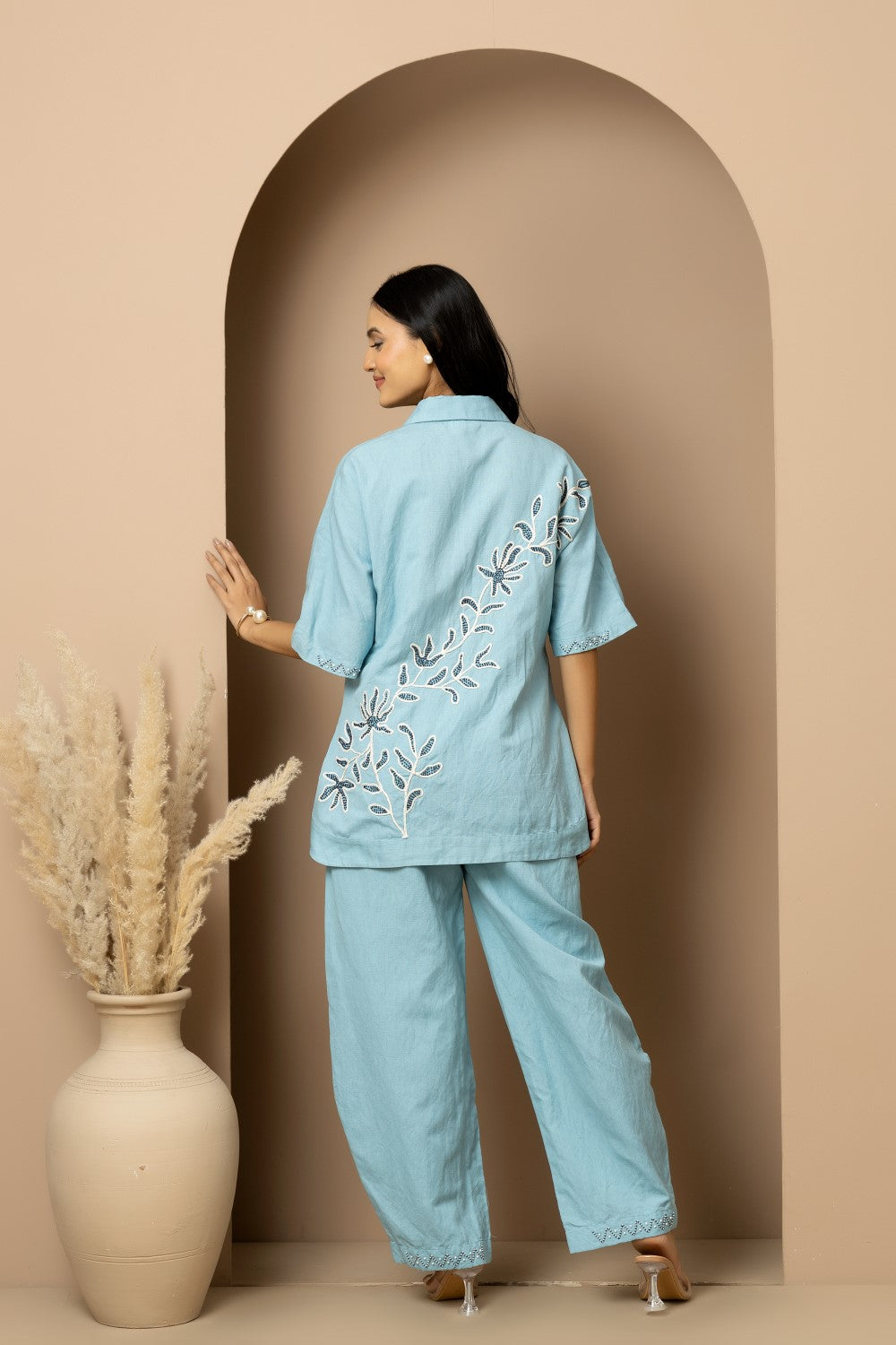 Leaf Linen Co-ord Set