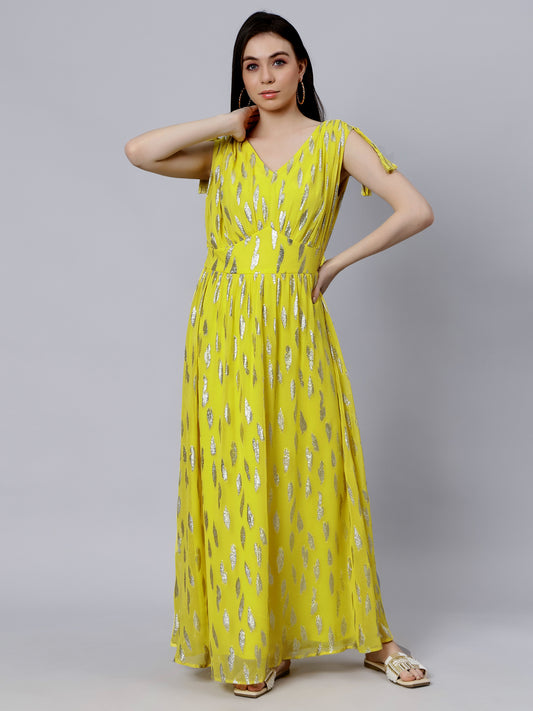 Yellow Festive Dress
