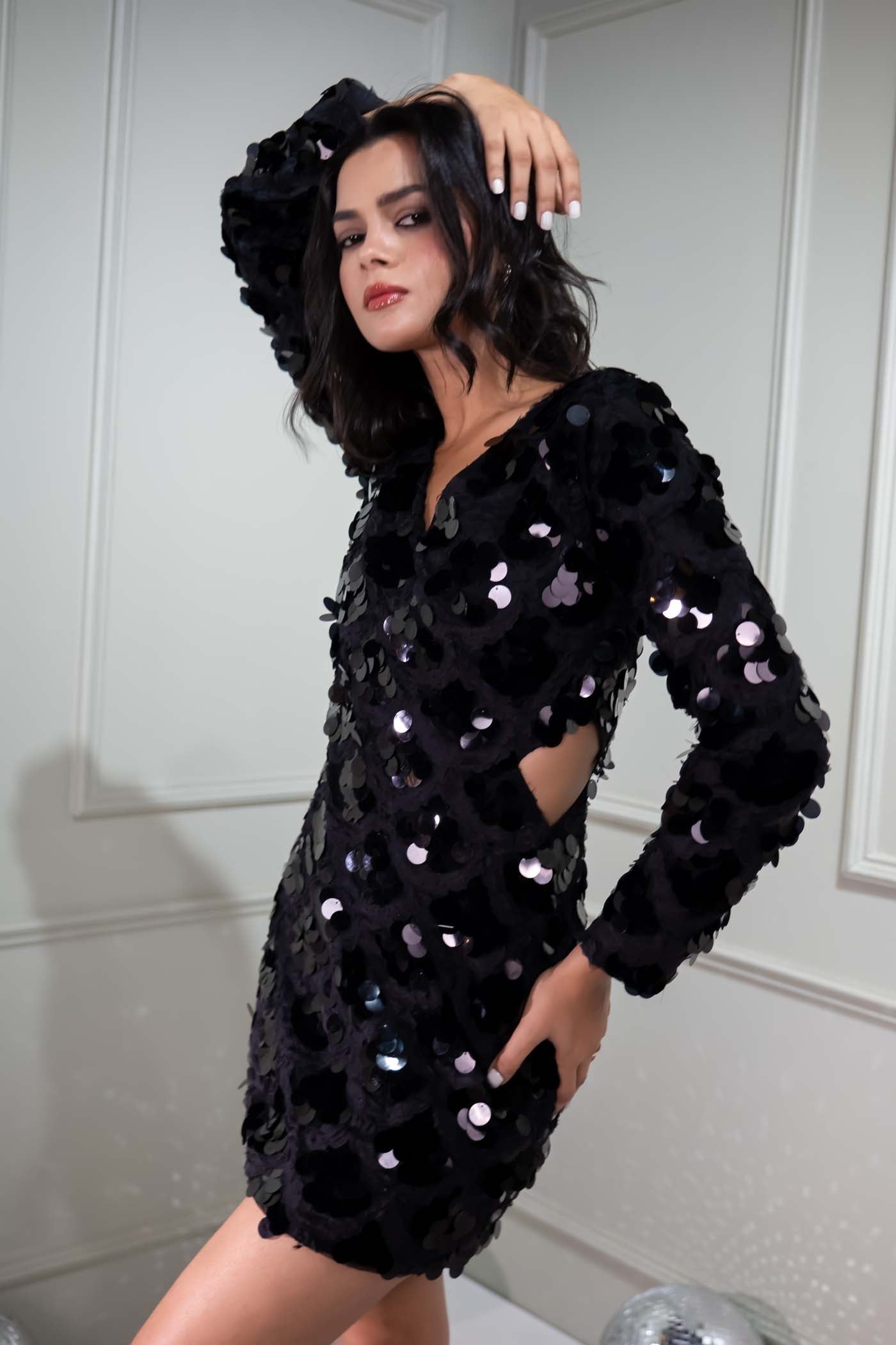 MIDNIGHT DAZZALE DRESS