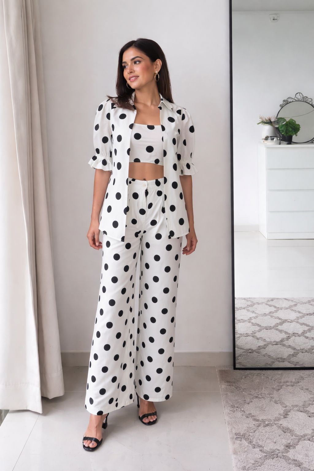 Polka Pop Three Piece Co-ord