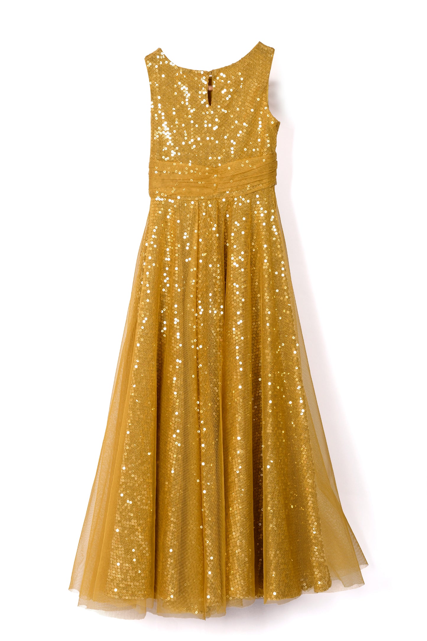 Diwali And Wedding Edition, Elegant Gold Straight Dress