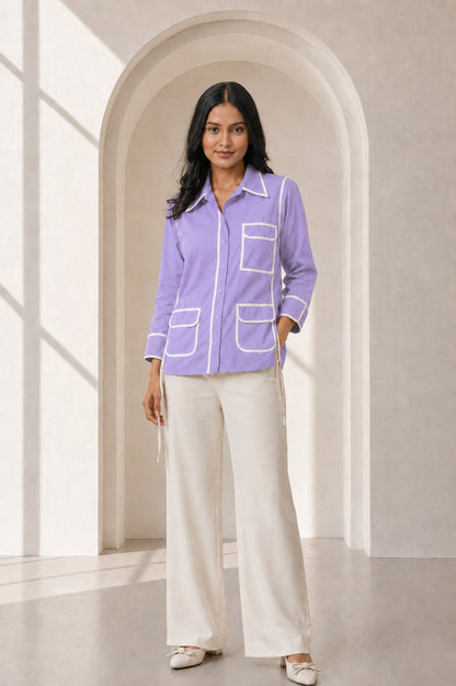 The Pop Contrast Shirt