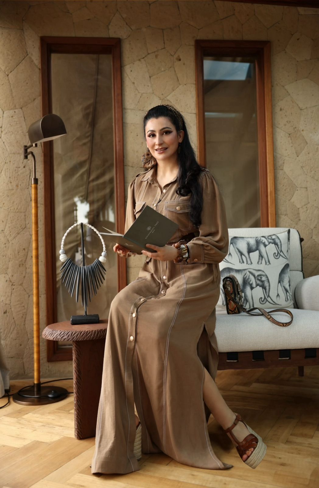 Shalini Passi X Safari Dune Shirt Dress