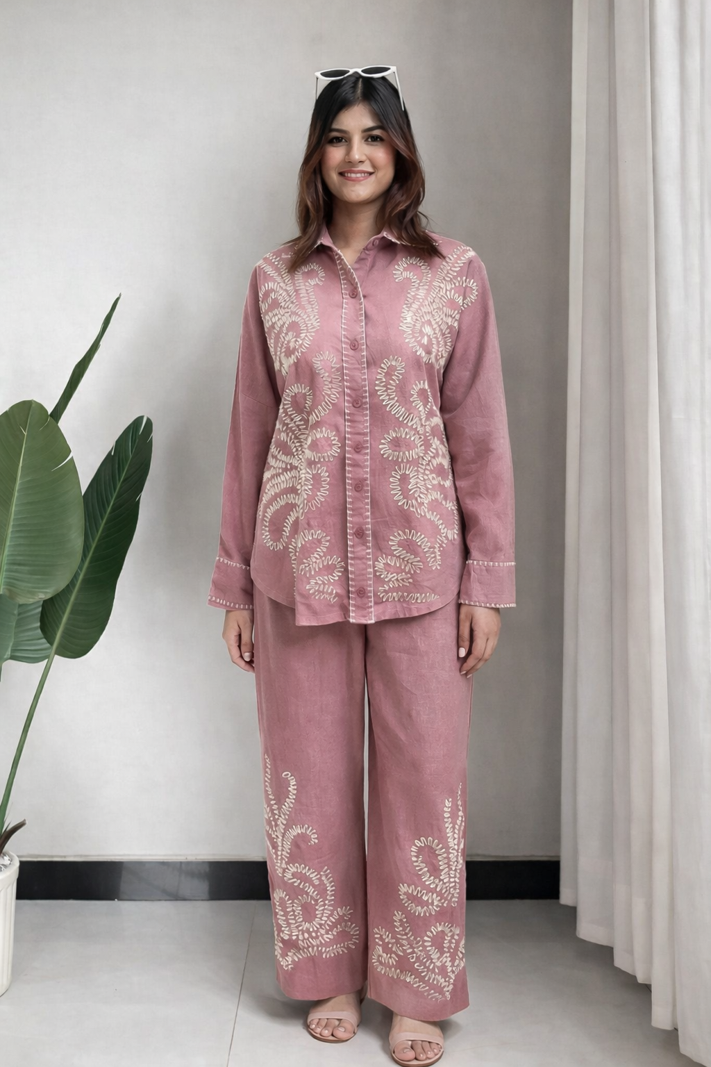 Blush Baroque Luxe Co-ord