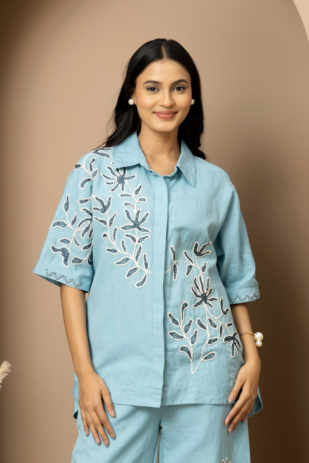 Leaf Linen Co-ord Set