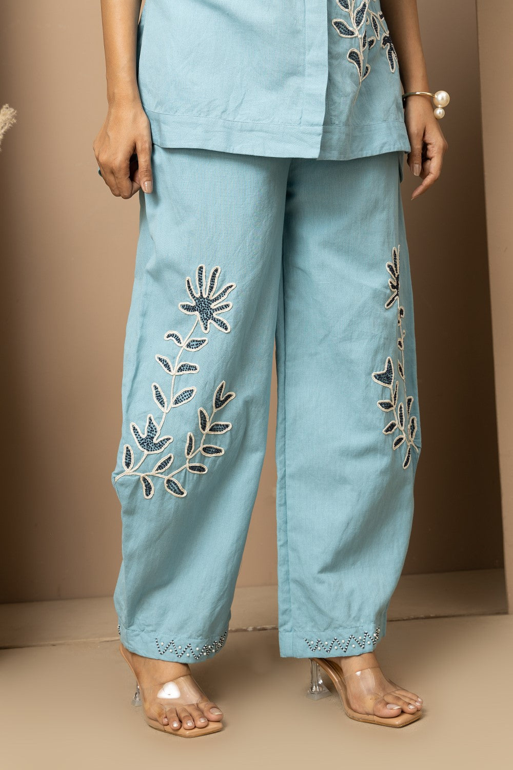 Leaf Linen Co-ord Set