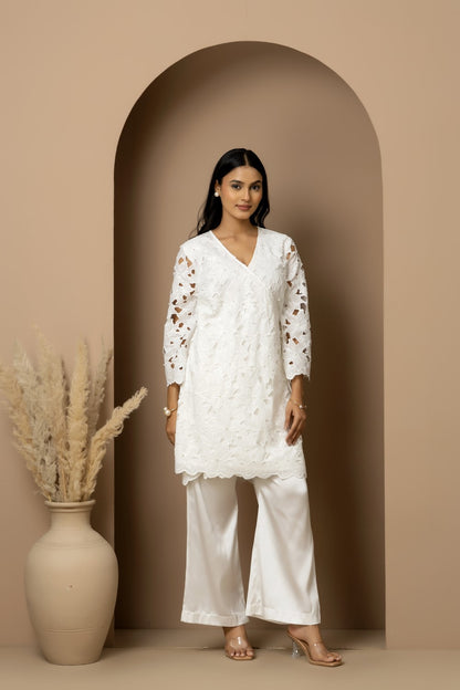 White Lace Co-ord Set