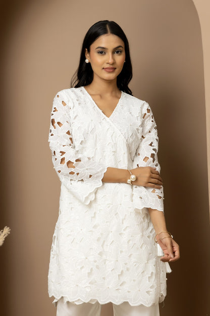 White Lace Co-ord Set