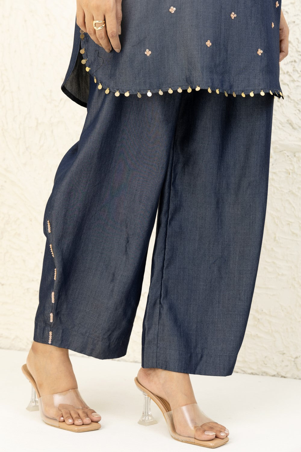 Midnight Embroidered Co-ord Set