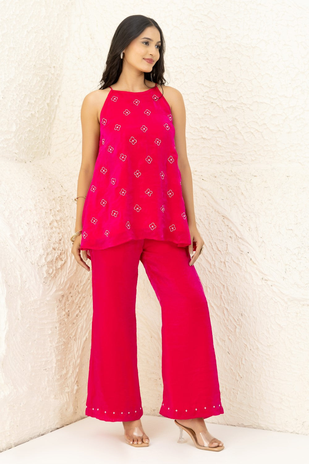 Pink fuchsia co-ord set