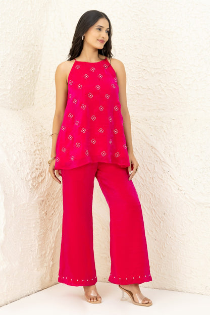 Pink fuchsia co-ord set