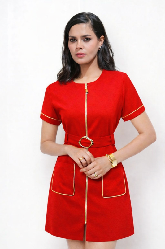 Ruby Luxe Zip Dress
