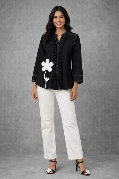 Black Lily Shirt