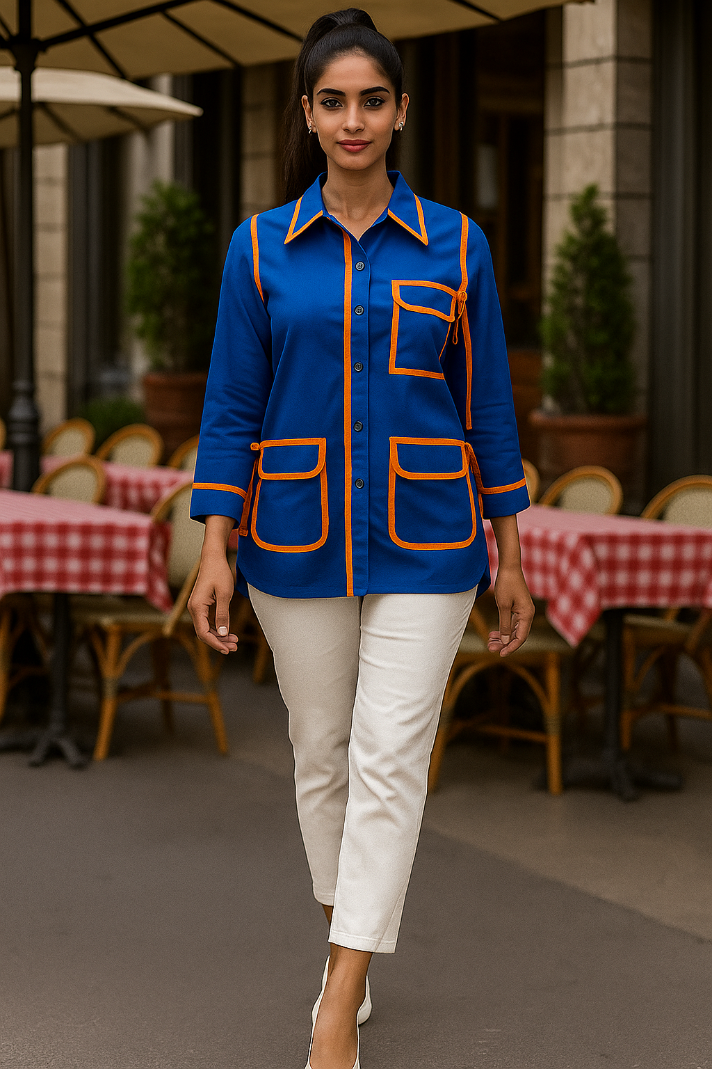 The Pop Contrast Shirt