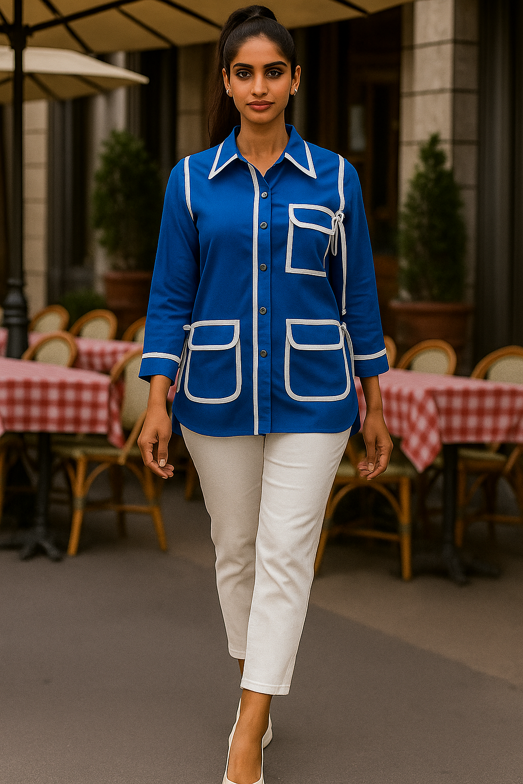 The Pop Contrast Shirt