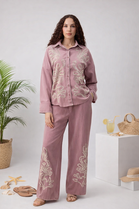 Blush Baroque Luxe Co-ord