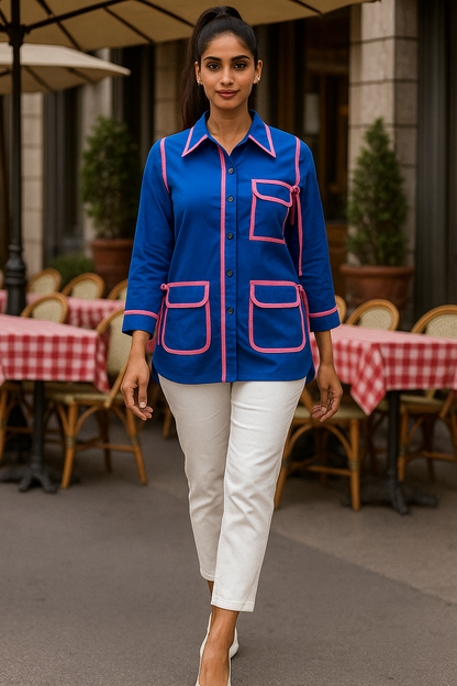 The Pop Contrast Shirt