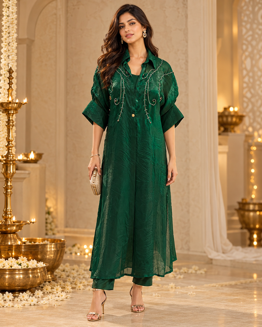 Emerald Aura co-ord set
