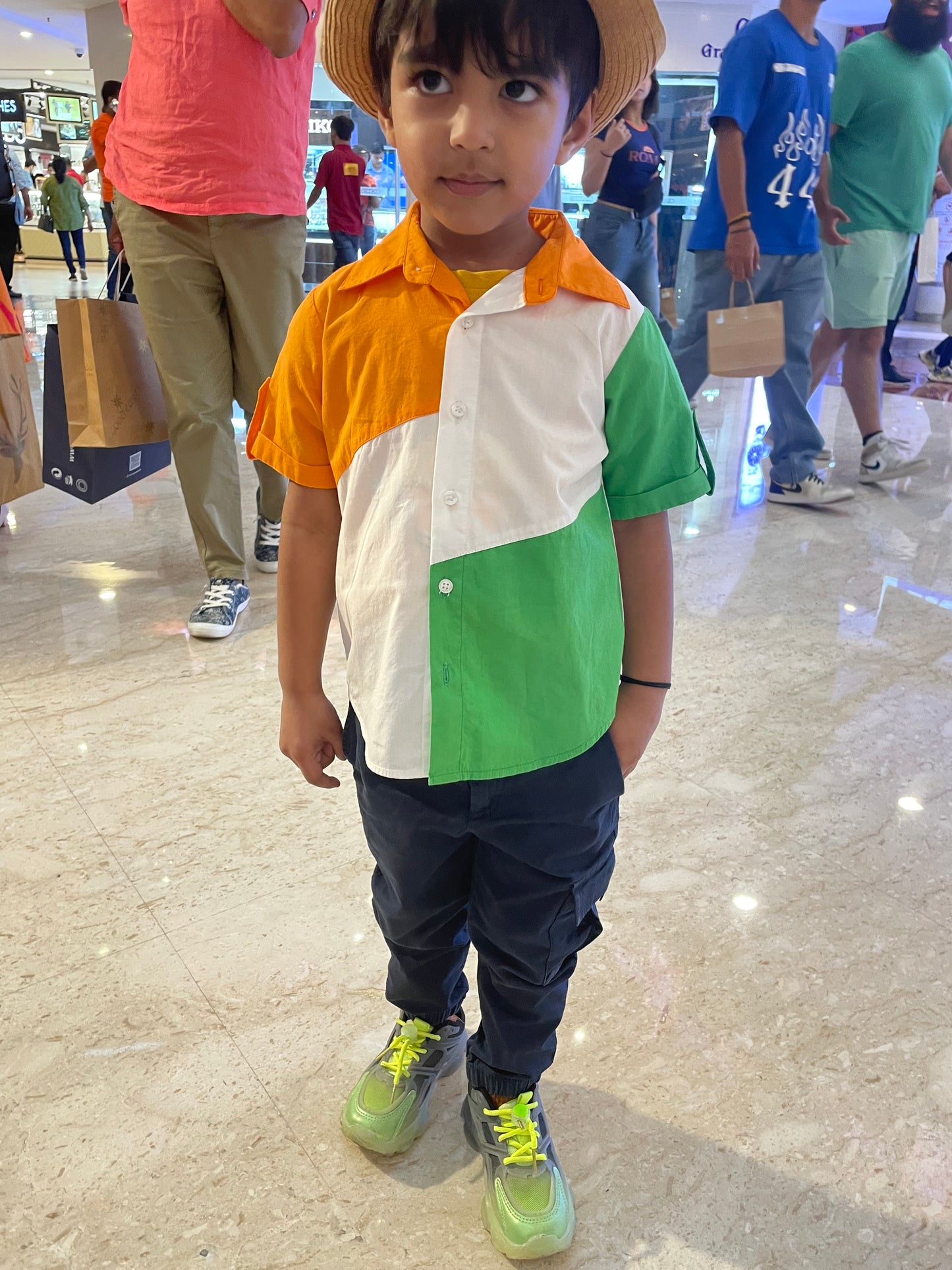 Tiranga Boys Shirt