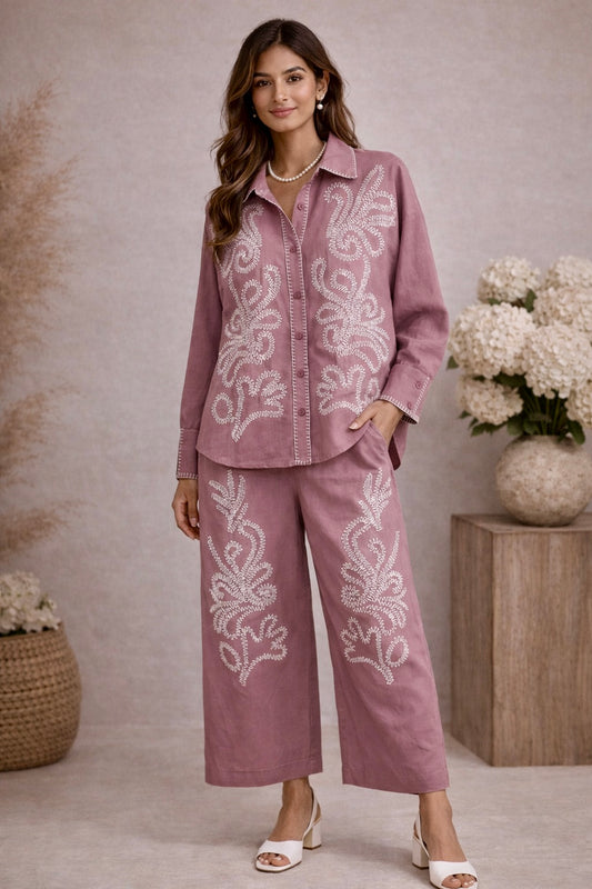 Blush Baroque Luxe Co-ord