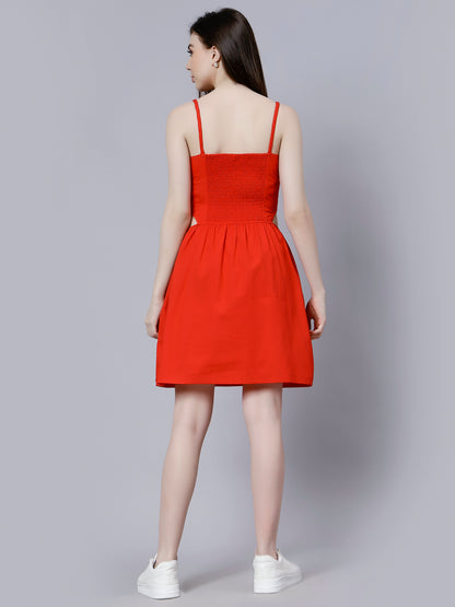 Candy Apple Chic Short Dress