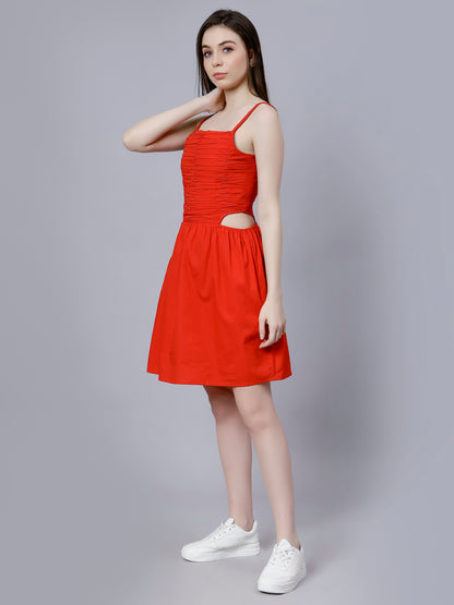 Candy Apple Chic Short Dress