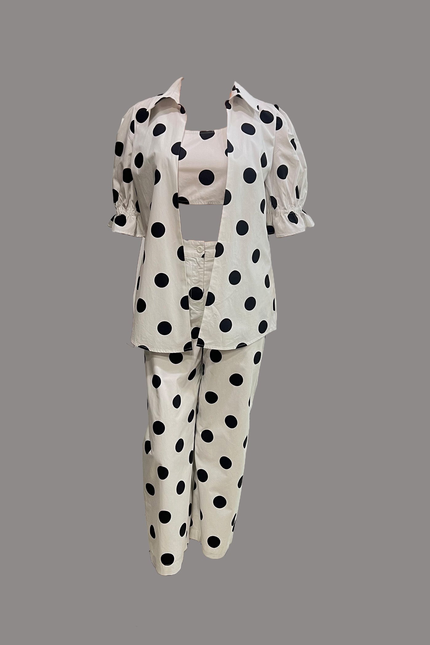 Polka Pop Three Piece Co-ord