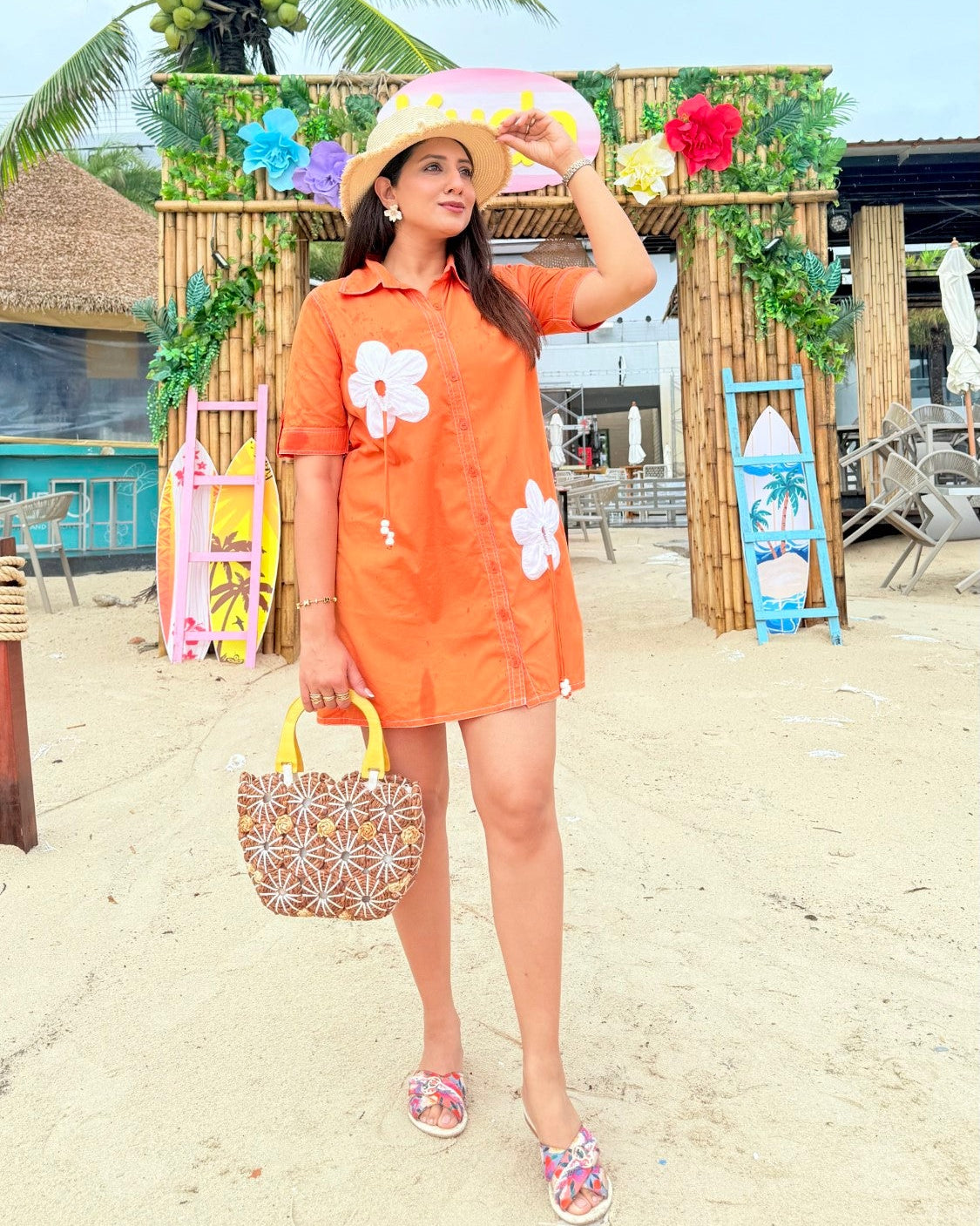 Blossom Shirt Dress