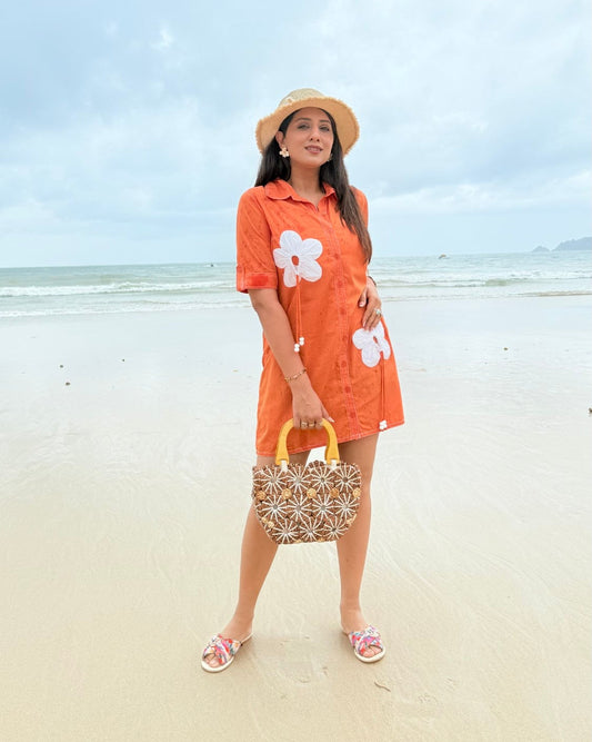 Blossom Shirt Dress