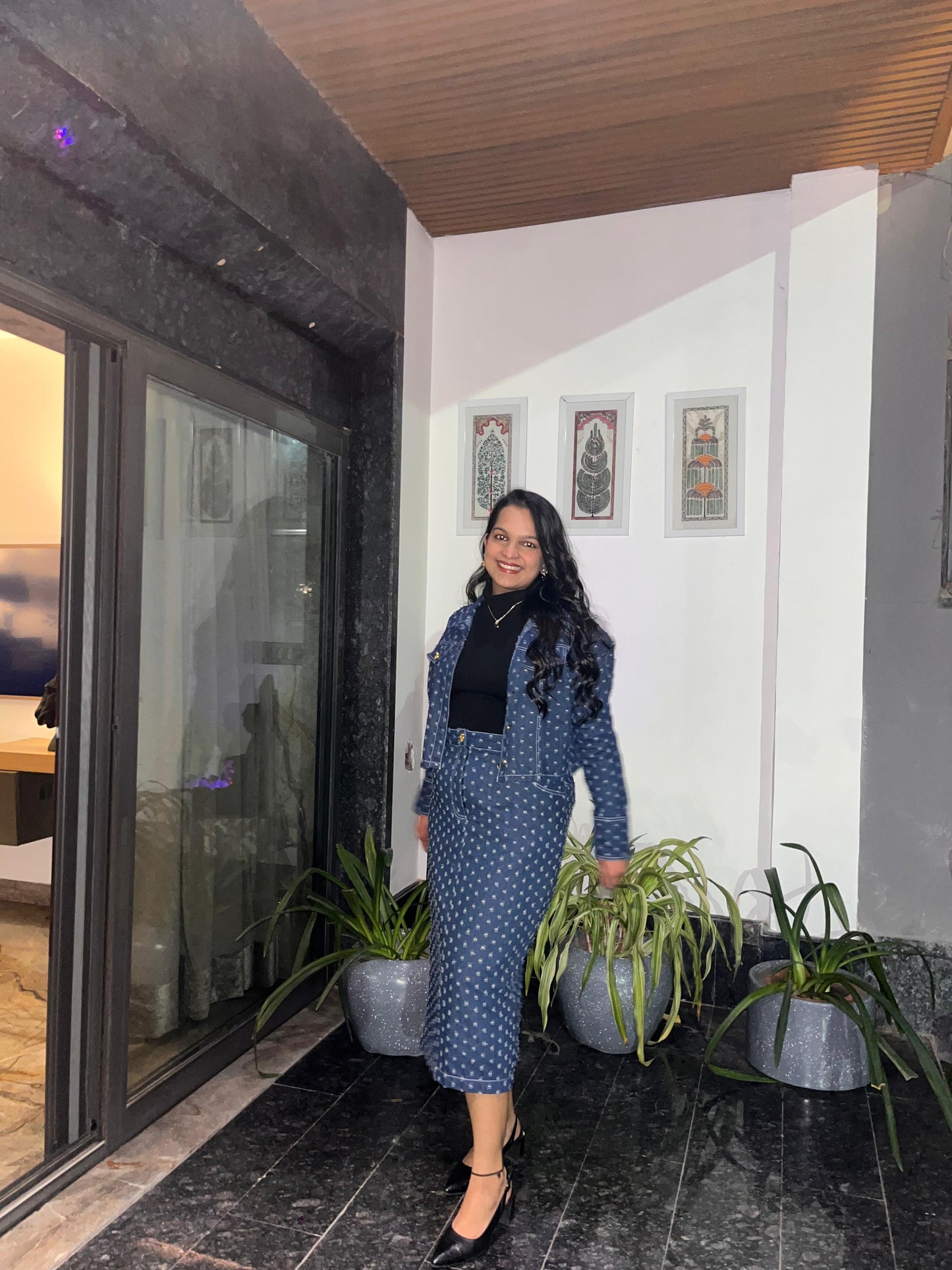 Bleu  co-ord set