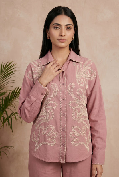 Serene Embroidered Co-ord Set
