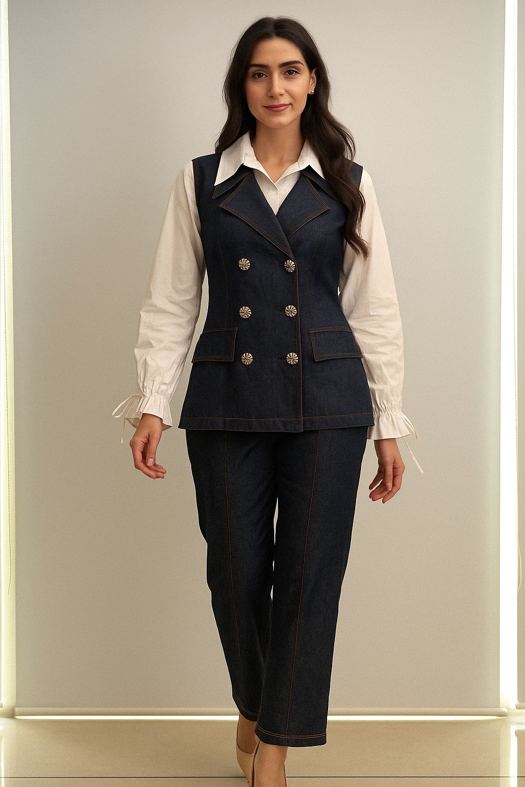 Blue Nomad Denim co-ord