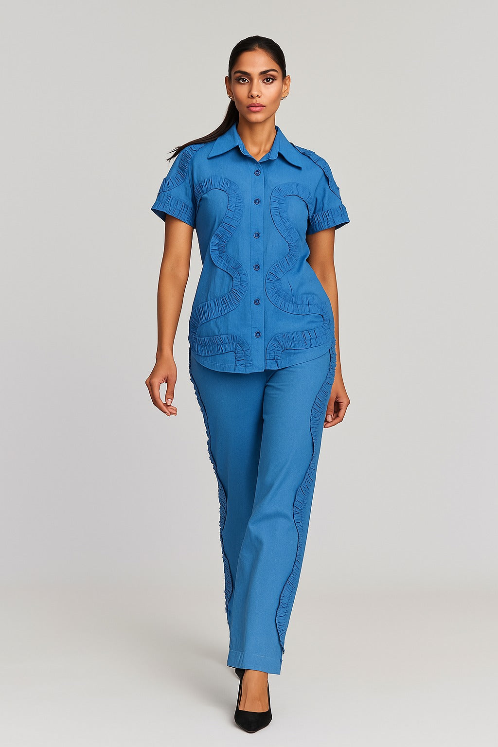 Poppy Passion Co-Ord With Pants