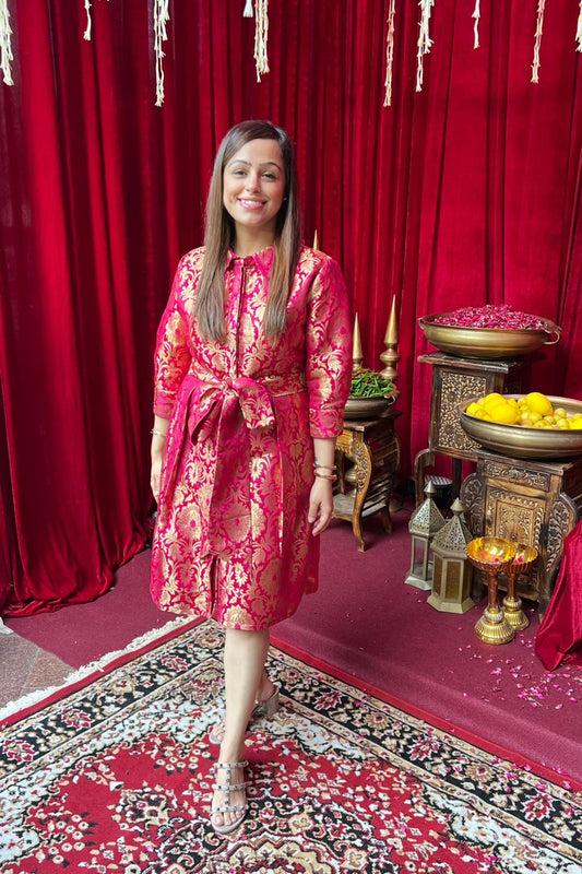 Noor  brocade dress
