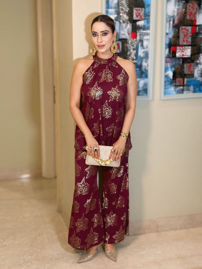 Carmine Co-ord set
