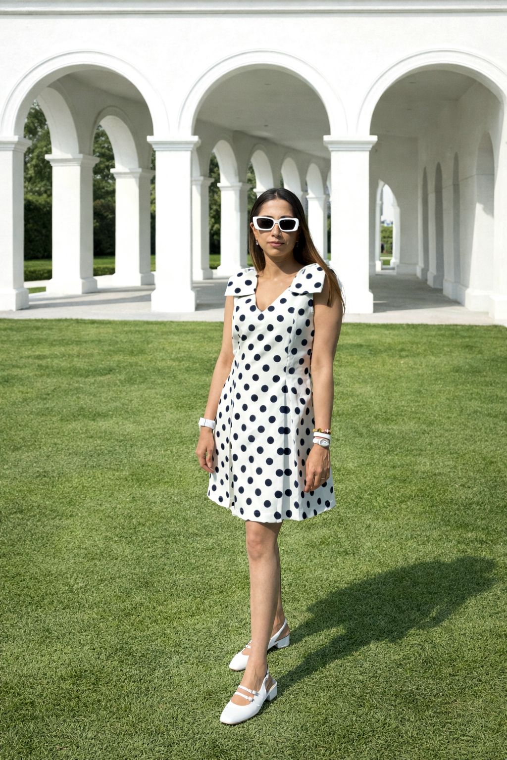 La polka dress