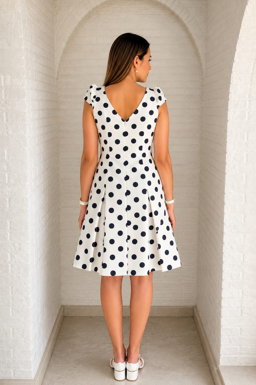 La polka dress