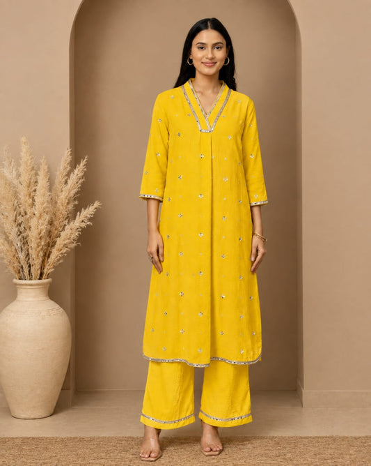 Yellow Grace co-ord set
