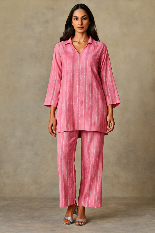 Lurex edit co-ord set