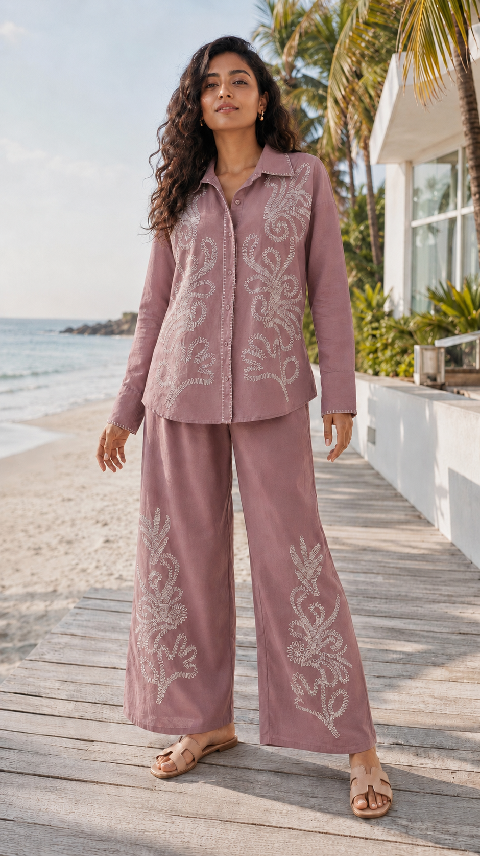 Blush Baroque Luxe Co-ord
