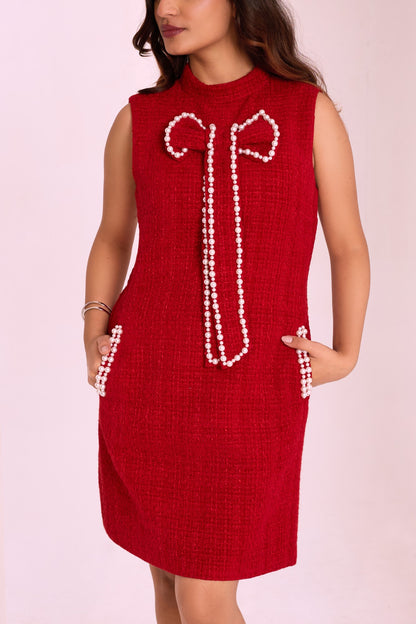 Red Bow dress