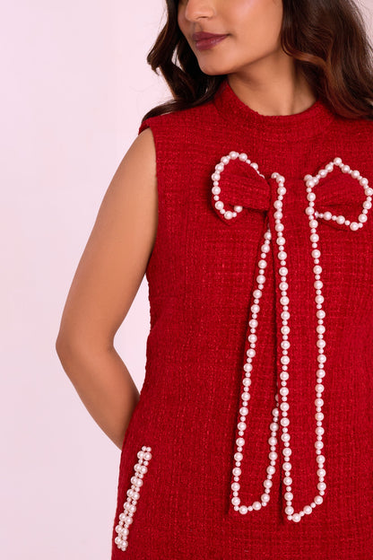 Red Bow dress