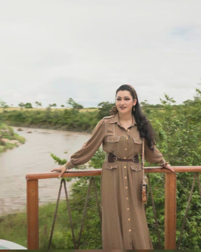 Shalini Passi X Safari Dune Shirt Dress